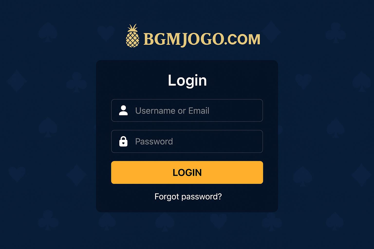 Registro na BGMJOGO.COM Garante Acesso a uma Vasta Seleção de jogo